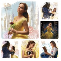 Sherman Dental BEAUTY AND THE BEAST MOVIE STICKERS