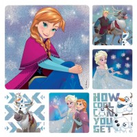 Sherman Dental FROZEN GLITTER STICKERS