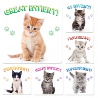 Sherman Dental KITTEN PATIENT STICKERS (100)