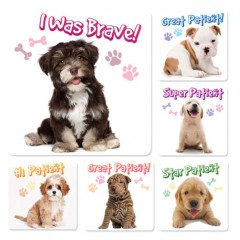 Sherman Dental PUPPY PATIENT STICKERS (100)