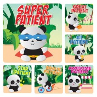 Sherman Dental PANDA PATIENT STICKERS (100)