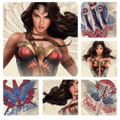 Sherman Dental WONDER WOMAN STICKERS