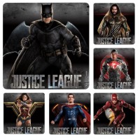 Sherman Dental JUSTICE LEAGUE STICKERS