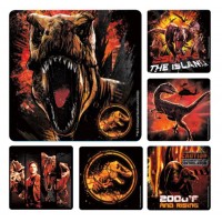 Sherman Dental JURASSIC WORLD 2 FALLEN KINGDOM STICKERS