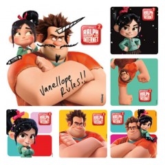 Sherman Dental RALPH BREAKS THE INTERNET (100) STICKERS