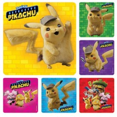 Sherman Dental DETECTIVE PIKACHU STICKERS