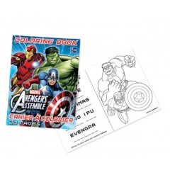 Sherman Dental MARVEL AVENGERS COLORING BOOK