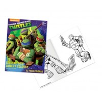 Sherman Dental TMNT COLORING BOOK