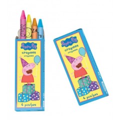 Sherman Dental PEPPA PIG 4 PACK CRAYONS