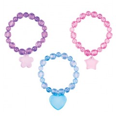 Sherman Dental PASTEL BEAD BRACELET-ASSORTED