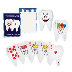 Sherman Dental TOOTH SHAPED PLAYING CARDS 