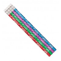 Sherman Dental 7.5" SPARKLE TOOTH PENCIL ASSORTED