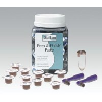 SULTAN TOPEX® PREP & POLISH™ PASTE - Prep & Polish Paste, 100-2g Cups, Prophy Ring & 2 Upgrade Angles