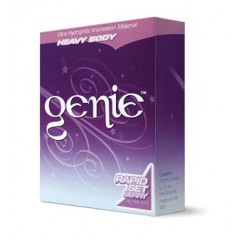 Genie Ultra Hydrophilic Impression Material Light Body Rapid Set Bulk 60 x 50ML Cartridges, Berry Flavor
