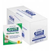 Sunstar Butler GUM EasyThread floss patient sample packs, GUM EasyThread Floss , 2 x 50 Envelop / Box