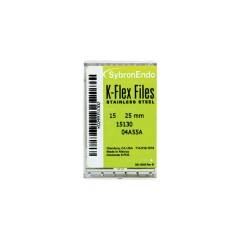 SyBronEndo K-Flex Files Size 20, 25mm 6/Box