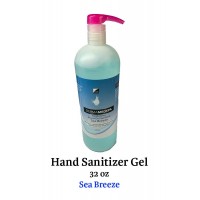 Derma MedSpa Moisturizing Hand Gel Sanitizer Sea Breeze 32 oz