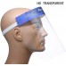 10 Pack Safety Face Shield, All-Round Protection Headband with Clear Anti-Fog Lens, Lightweight Transparent Shield with Stretchy Elastic Band
