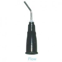 TM Global Pre-Bent Dispensing Tips Black, ( Pre bent Composites & Cements  tips ) 20GA 100/bag