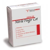 Tech-Med Nitrile Finger Cots ( Large ), 144/bx