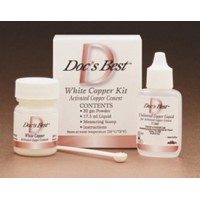 Doc's Best White Copper Cement Powder, 32gm Powder - POWDER ONLY