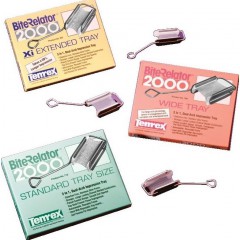 Bite Realtor 2000, Dual Arch, Standard Size Multi-Pak - 	6 tray frames, 6 disposable tray inserts