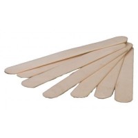 Dynarex Tongue Depressor STERILE Wooden Waxing Spatula Wax Stick Craft L 100 / Box