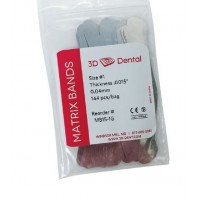 3D Dental Matrix Bands .0015 144/Pk #13