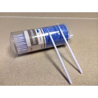100 pcs Disposable Micro Applicator Microbrush Bendable Regular Blue. US SELLER